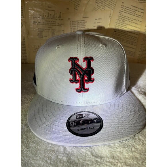 New York Mets New Era 9FIFTY Snapback Shea Stadium 40th Anniversary Gray/Black - Picture 3 of 3